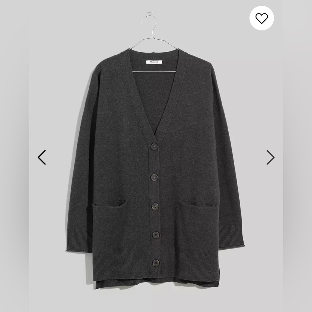 Madewell Plus Miller Cardigan Sweater size 1x